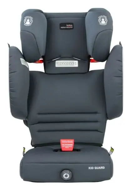 Fitting Three Car Seats Across in Melbourne 5 Britax Kid Guard booster